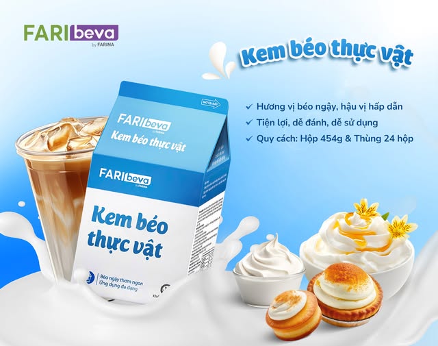 Kem béo thực vật FariBeva